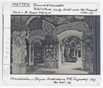 Vorschaubild Metten, Benediktinerabtei, Bibliothek Diasammlung